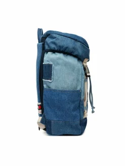 Zaino Tjm Denim Patchwork Backpack AM0AM14268 Blu