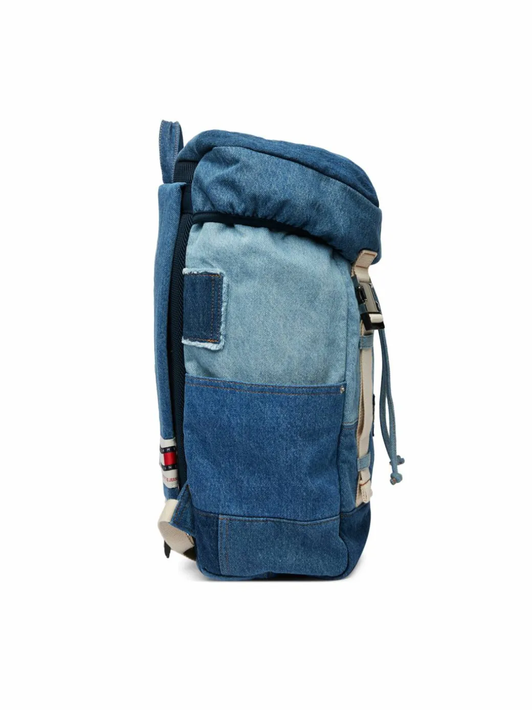 Zaino Tjm Denim Patchwork Backpack AM0AM14268 Blu