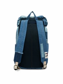 Zaino Tjm Denim Patchwork Backpack AM0AM14268 Blu