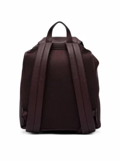 Zaino Weebbing Strap Flap Backpack LV04F3645G Bordeaux
