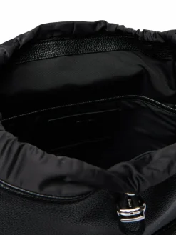 Zaino Weebbing Strap Flap Backpack LV04F3645G Nero